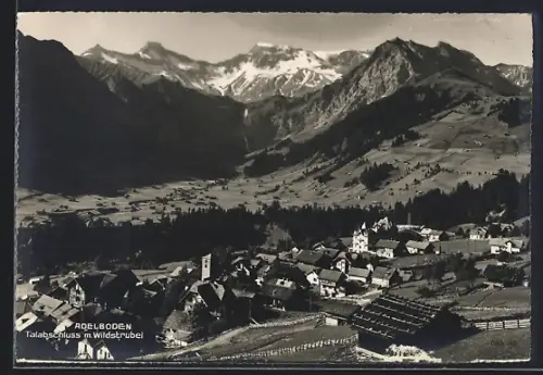AK Adelboden, Talabschluss mit Wildstrubel
