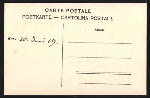 AK Luzern, Kapellbrücke, Inneres mit Jesuitenkirche