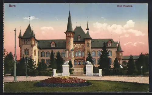 AK Bern, Hist. Museum, Aussenansicht