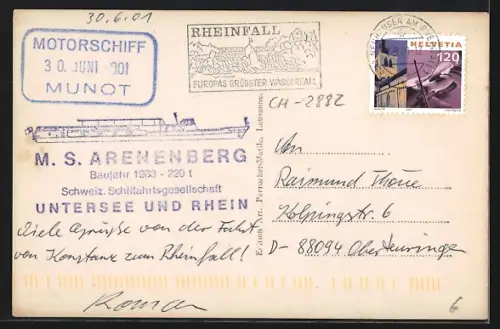 AK St. Ursanne, Vue du Château