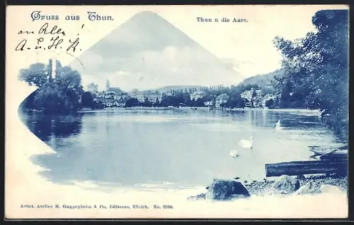 AK Thun, Thun und die Aare