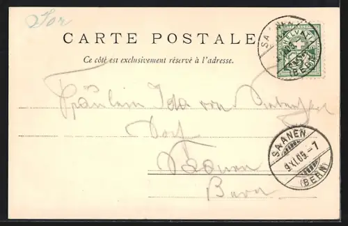 AK Sion, Vue générale du village, le Château