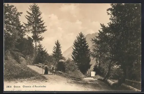 AK Gryon, Chemin d`Anzeindaz
