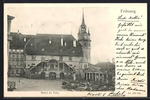 AK Fribourg, Hotel de Ville