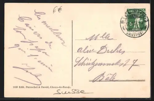 AK La Chaux-de-Fonds, Vue generale