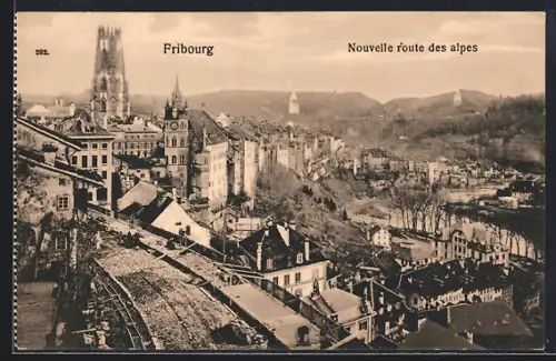 AK Fribourg, Nouvelle route des alpes