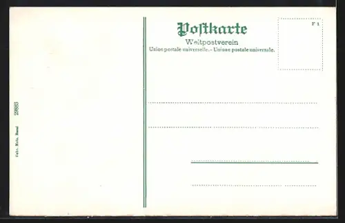 AK Basel, Münster mit Pfalz vom Wasser aus