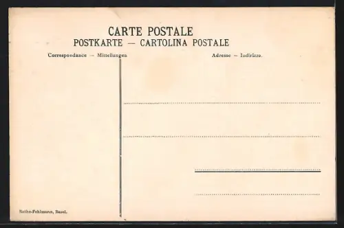 AK Basel, Johanniterbrücke mit Grossbasel