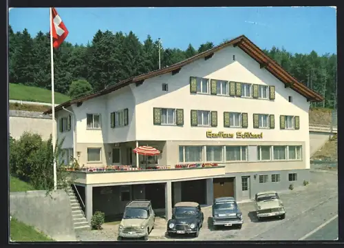 AK Hergiswil am See, Gasthaus Schlüssel Fam. Waser