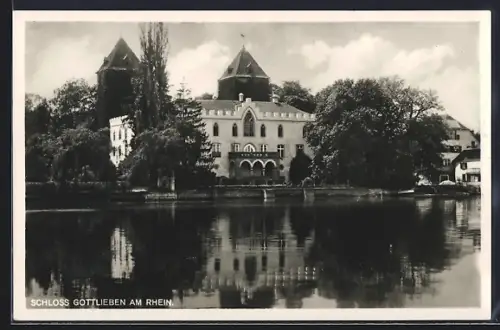 AK Gottlieben am Rhein, Schloss Gottlieben