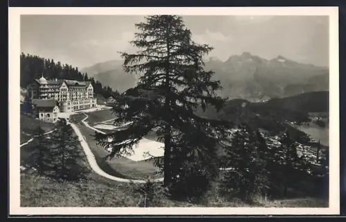 AK St. Moritz-Dorf, Kuranstalt Chantarella