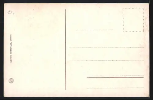 AK Davos-Dorf, Teilansicht mit Seehorn