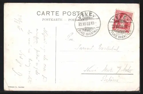 AK Vevey, Quai et Debarcadère Vevey-La Tour