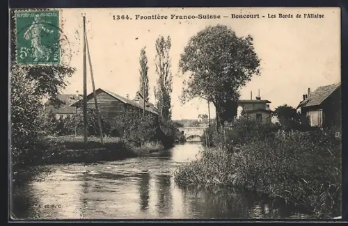 AK Boncourt, Frontière Franco-Suisse, Les Bords de l`Allaine