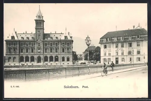 AK Solothurn, Post und Gasthof zum Storchen