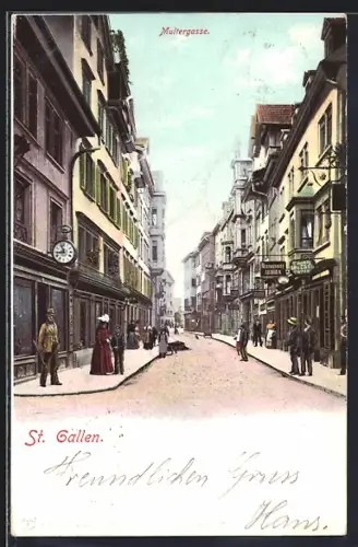 AK St. Gallen, Multergasse