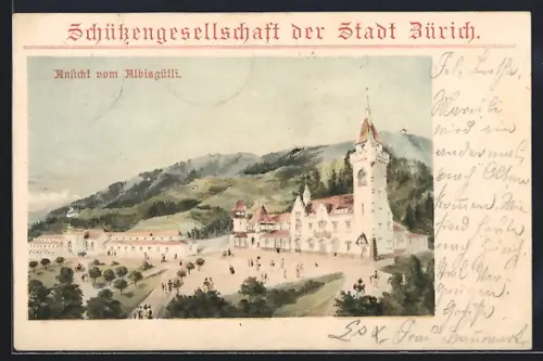 AK Zürich, Albisgütli mit Anlagen