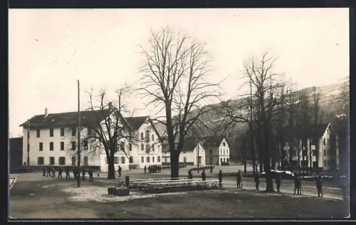 AK Wallenstadt, Partie an den Kasernen