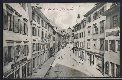 AK Rheinfelden, Geschäfte in der Marktgasse