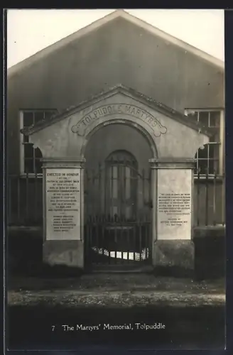 AK Tolpuddle, The Martyr`s Memorial