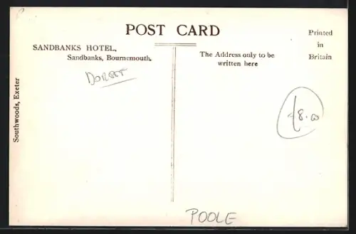 AK Poole, Sandbanks Hotel Swimming Pool