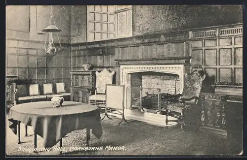 AK Cranborne, Banqueting Hall of the Manor