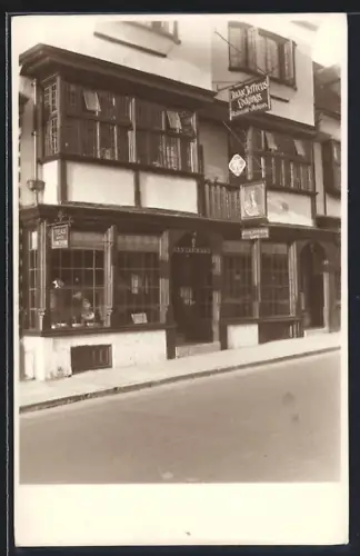 Foto-AK Dorchester, 6 High West Street with Restaurant and Antiques Dealer Judge Jeffrey`s Lodgings 6