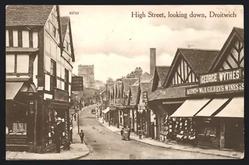 AK Droitwich, High Street, looking down