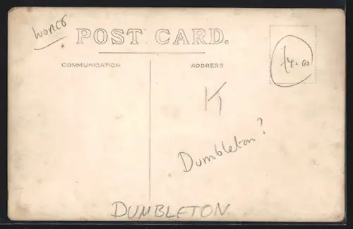 AK Dumbleton, Dumleton Hall