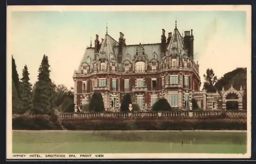 AK Droitwich Spa, Impney Hotel, Front View