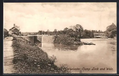 AK Worcester, Camp Lock and Weir