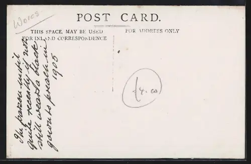 AK Cookley, Church in 1905