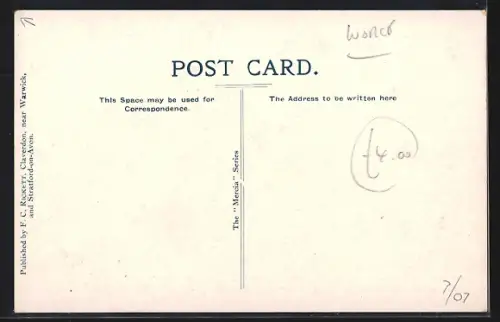 AK Cropthorne /Avon, Cropthorne Mill on the Avon