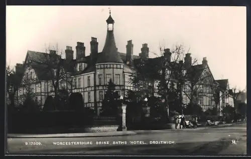 AK Droitwich /Worcestershire, Brine Baths Hotel