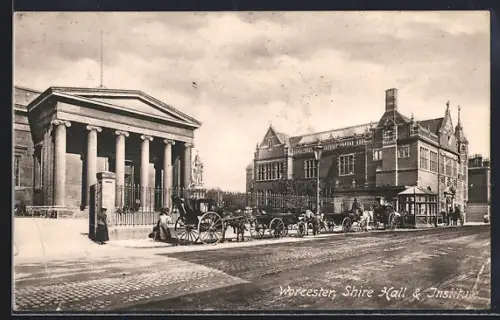 AK Worcester, Shire Hall & Institute
