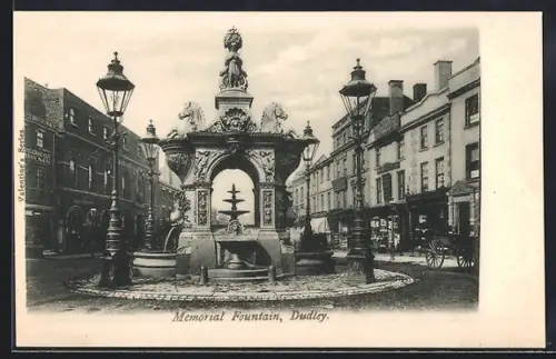 AK Dudley, Memorial Fountain