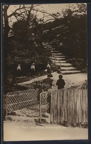 AK Bilberry, The Steps and Bridge, Billberry Hill