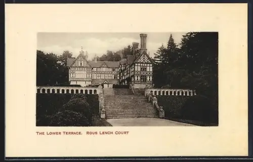 AK Rous Lench, Rous Lench Court, The Lower Terrace
