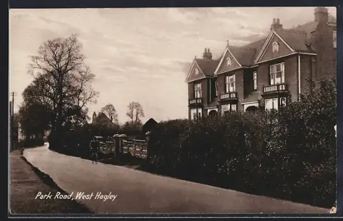 AK West Hagley, Park Road with two-story building