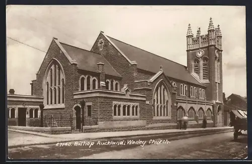 AK Bishop Auckland, View of the Wesley Church