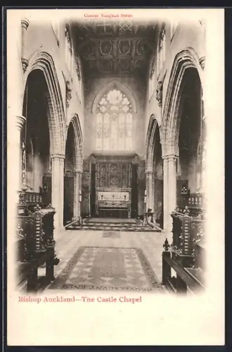 AK Bishop Auckland, The Castle Chapel, interior view