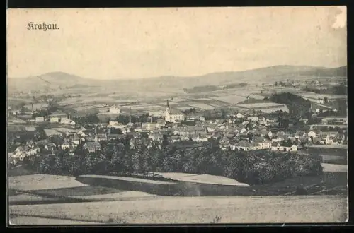 AK Kratzau, Totalansicht
