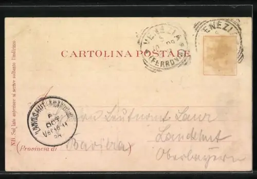 Lithographie Venezia, Piazzetta e S. Giorgio