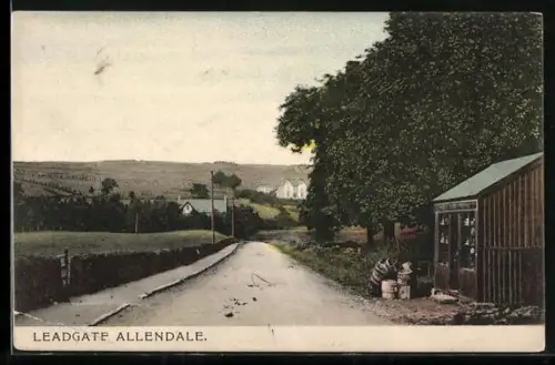 AK Allendale, Leadgate, Strassenpartie