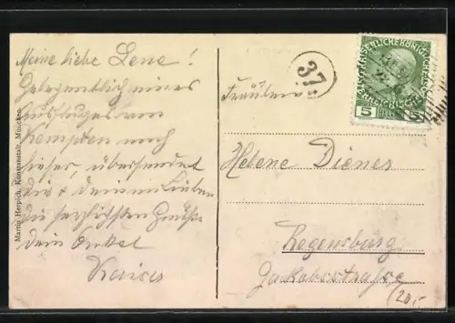 AK Pinswang, Gasthof zum Schluxen