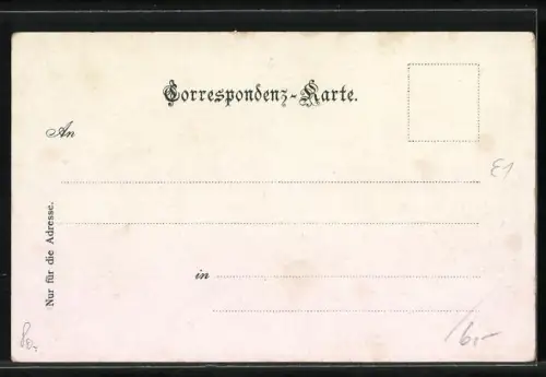 AK Dürrenstein, Ortspartie mit Kapelle