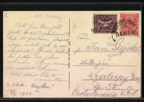 AK Swinemünde, Panorama auf Strand und Promenade