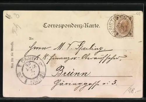 AK Christofen, Ostansicht mit Feldern