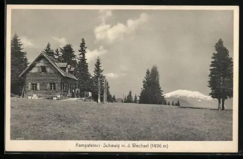 AK Kirchberg am Wechsel, Wirtshaus Kampsteiner Schwaig