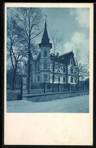 AK Politz a. d. Elbe, Erholungsheim des Bundes der Kriegsverletzten, Witwen und Waisen